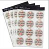 Darling Souvenir Border Round Classic Thank You Stickers 45 Pcs Non Customized-1.6