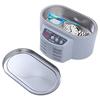 Ultrasonic Cleaner 30/50W Sonicator Bath 40Khz Degas for Watches Contact Lens Glasses Denture Teeth Electric Makeup Razor
