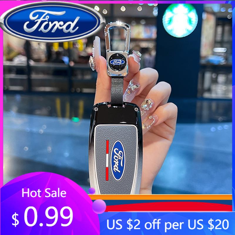 Новая автомобильная наклейка 2026 Новая 2025 Горячий Чехол для брелока автомобиля Полное покрытие Брелок Автоаксессуары Для Ford Fusion Mustang Explorer F150 F250