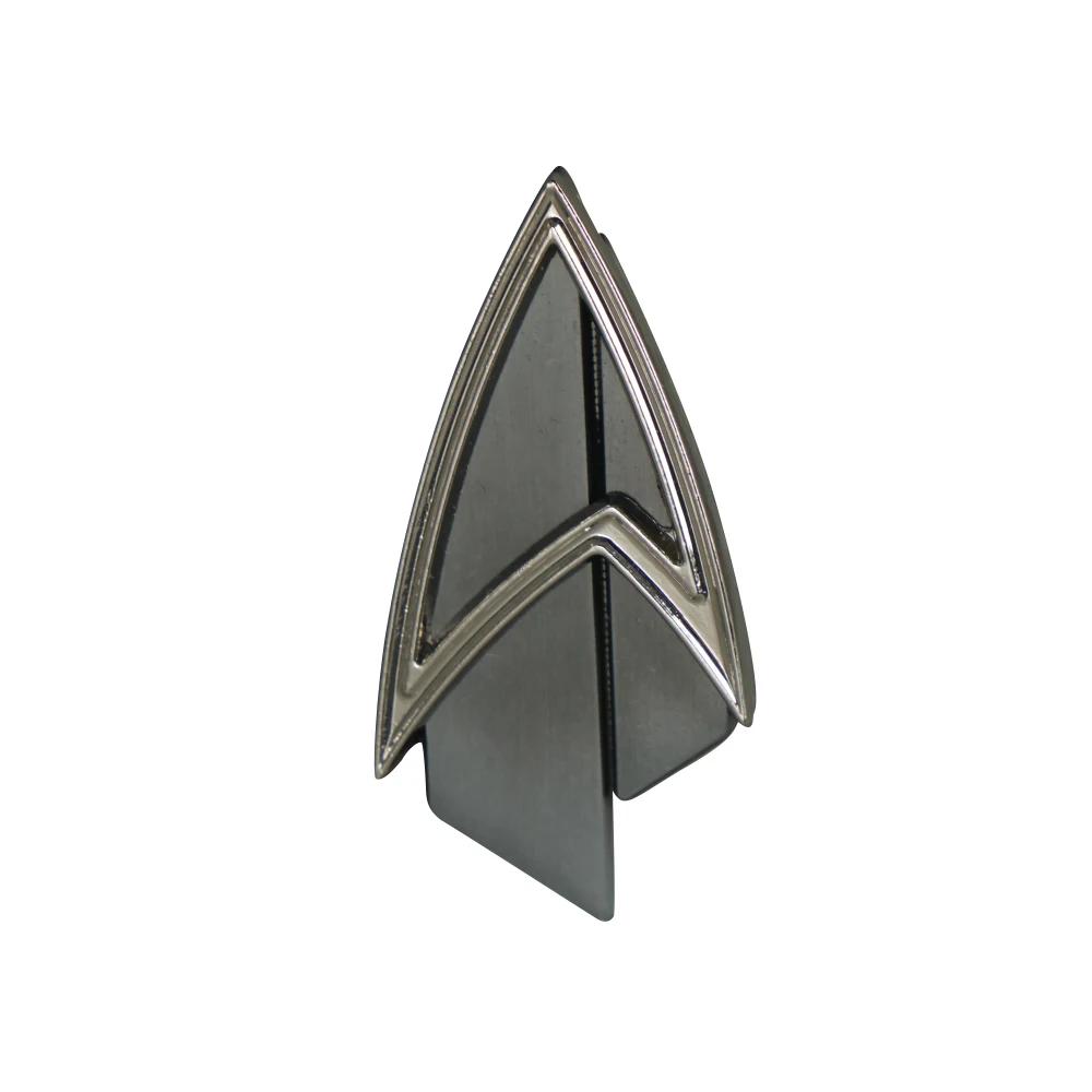 Cosplay Command Division Badge Starfleet Pins Science Engineering Medical Metal Brooch Accessories Costume Props