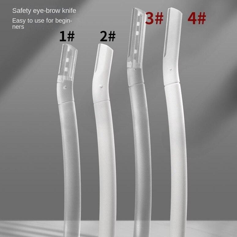 Усовершенствованный нож для бровей, безопасный и устойчивый к царапинам для мужчин и женщин, инструмент для бритья для начинающих, набор косметических инструментов