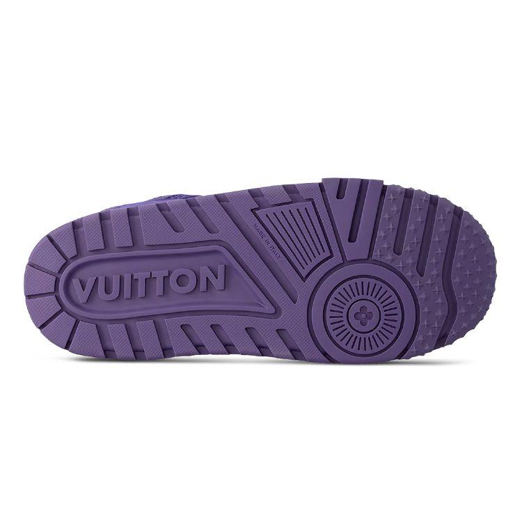 Louis Vuitton Кроссовки LV Trainer Maxi Фиолетовые 1ACN2T