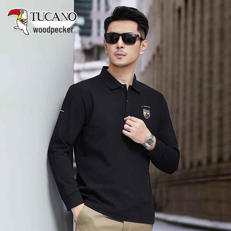 TUCANO Men's Business Casual Lapel Sweatshirt