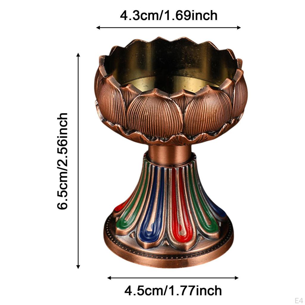 Подсвечник для масляной лампы для буддийского алтаря и украшения дома