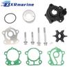 Outboard Service Kit Thermostat Oil Filter Fuel Filter Impeller Kit for Yamaha 4 Stroke 80 HP F80B Motors 67F-W0078-00 18-3451