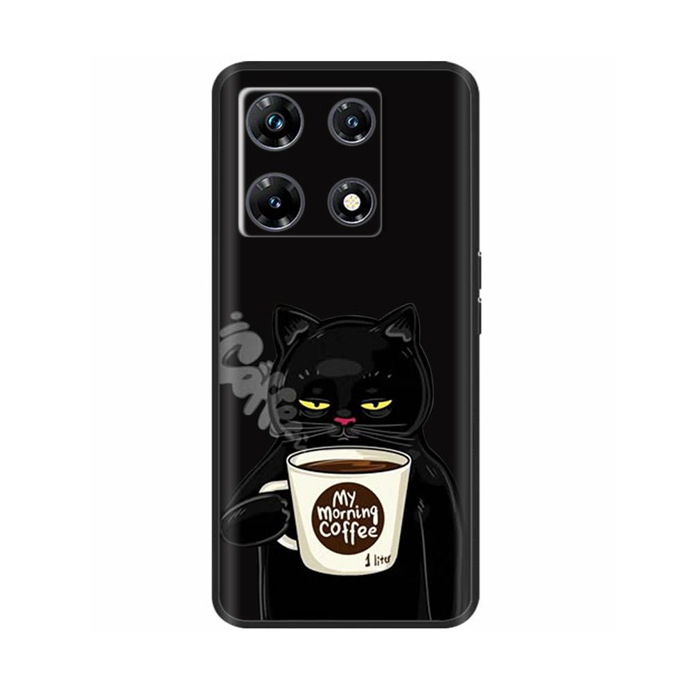 Ударопрочный чехол для телефона Infinix Note 30 4G 5G 30 Pro Чехол для телефона Животные Силиконовая задняя крышка для Infinix Note30 Note 30 30i Vip Pro