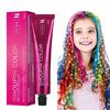 Mermaid Hair Coloring Shampoo Mild Safe Hair Dyeing Shampoo For All Hairs
