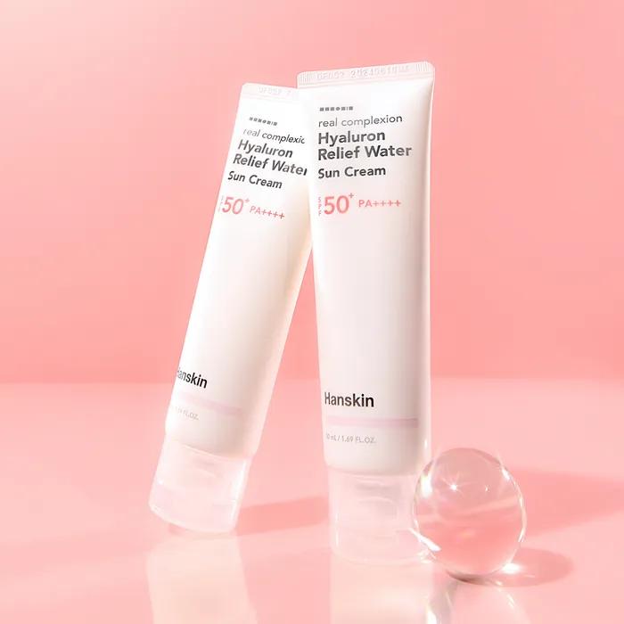 Real Complexion Hyaluronic Relief Water Sun Cream 50ml
