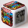 Printing Glowing Alarm Led Color Change Digital Colorful Luminous Clock