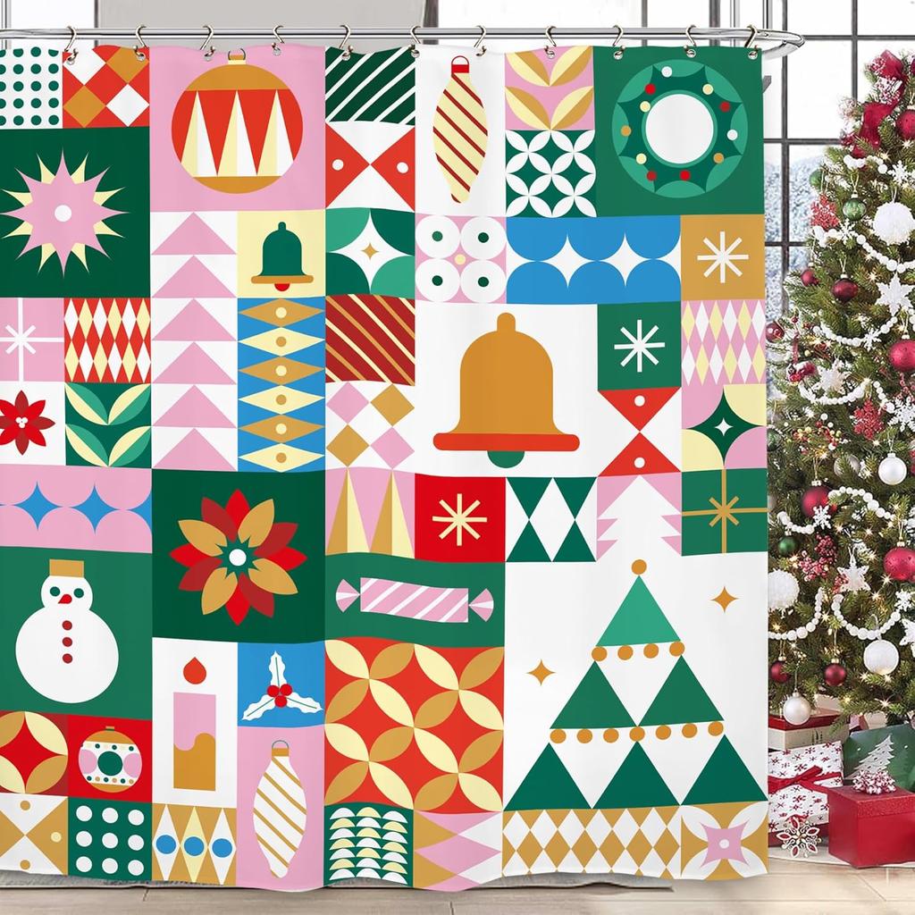 Хэллоуин Тыква Привидение Шторка для душа Голова мыши Тыква Череп Детский Мальчики Праздник Страшный Ужас Жуткий Набор для ванной Аксессуары