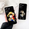 Luffy ONE PIECES Roronoa Zoro Sanji Phone Case for Samsung Galaxy S22 S21 S20 FE Ultra Plus A35 A36 A37 A33 A34 A04 A71 Cover