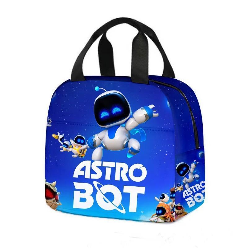 Universe Robot 3d Astro Bot Handbag Insulated Bag Cooler Capacity Lunch Bags