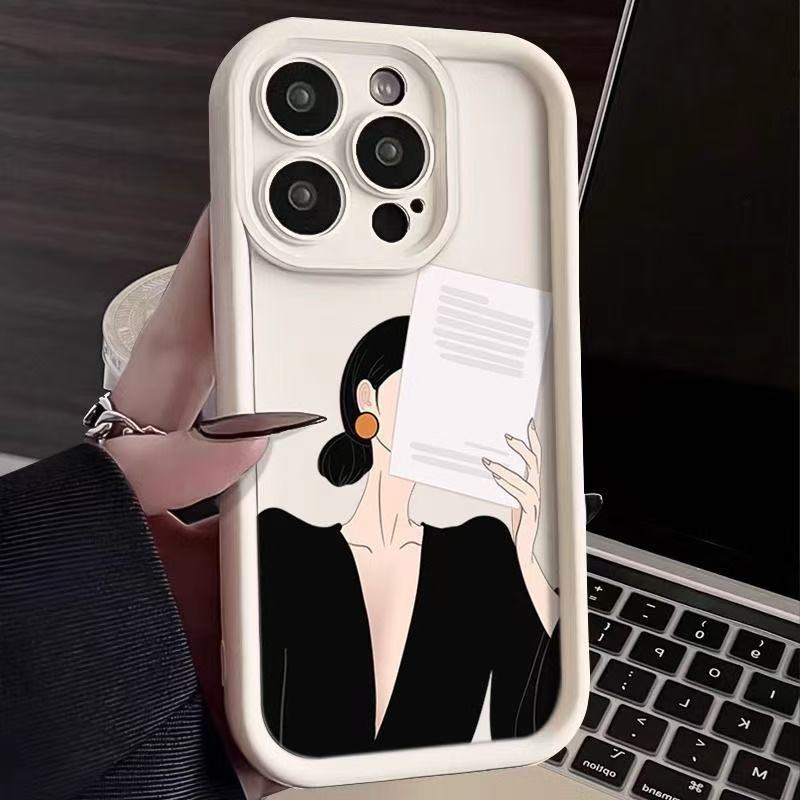 Женский президент для чехла на мобильный телефон iphone17pro apple 16 противоударный 15pro14promax новый 13 индивидуальность