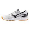 Mizuno Кроссовки Cyclone Speed 5 белые черные унисекс замшевые V1GA258055