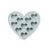 10 Even Small Love Silicone Handmade Soap Cake Mold DIY Chocolate Mold Baking Mold Ice Grid Mold