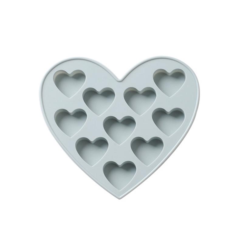 10 Even Small Love Silicone Handmade Soap Cake Mold DIY Chocolate Mold Baking Mold Ice Grid Mold