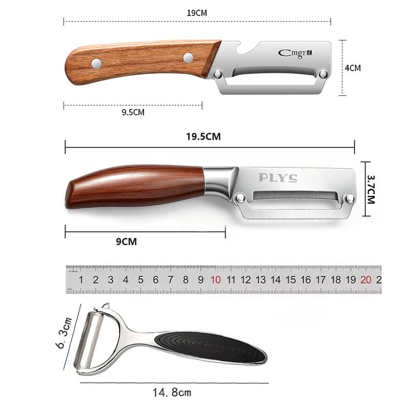 Kitchen Multi-Function Stainless Steel Peeler for Slicing Fruit and Vegetables Kitchen-Specific Peeler Kitchen Accessories7