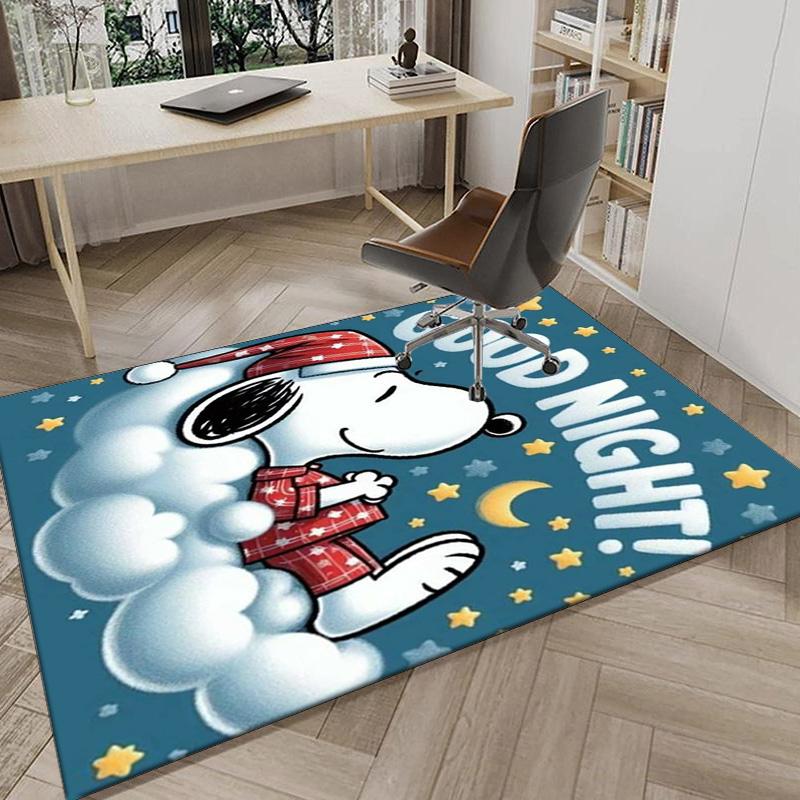 Cute Dog Dreams Under Stars Carpet, Chair Rug,Rug for Office Bedroom living rooms, Doormat decor Fan Gift Christmas Gift