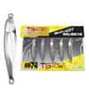FUNKS TG Plain Tungsten Jig 60 г x 5 шт. Неокрашенный металлический Jig Solid x 5 (60г штук)
