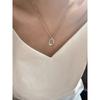 Silver925 Donut Necklace (2Color)