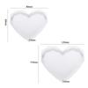 Placemat Silicone Heart Shaped Cup Mats Coaster Mold Pad Clay Tools Tray Mould Resin Casting Mold