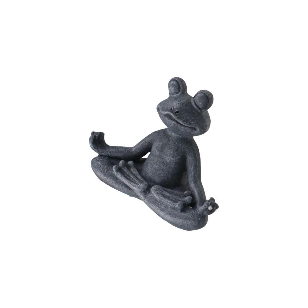 Chinese Style Frog Figurine Resin Craft Resin Yoga Frog Cute Frog Garden Statue  Living Room