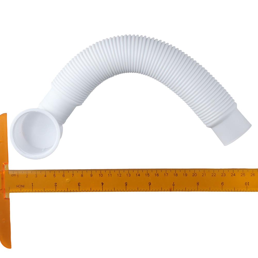 White Style Chrome Stopper Assembly Tip Toe  Bathroom