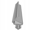 Seal for PVC windows S-1172 ALUPLAST GRAY 1m