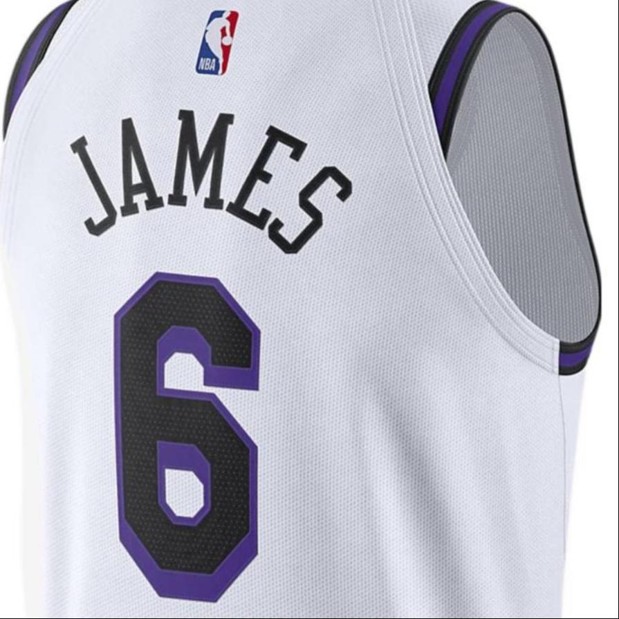 Nike Dri-FIT ADV NBA Los Angeles Lakers Lebron James City Edition 2022/23 Authentic Jersey Men's DQ0198-101
