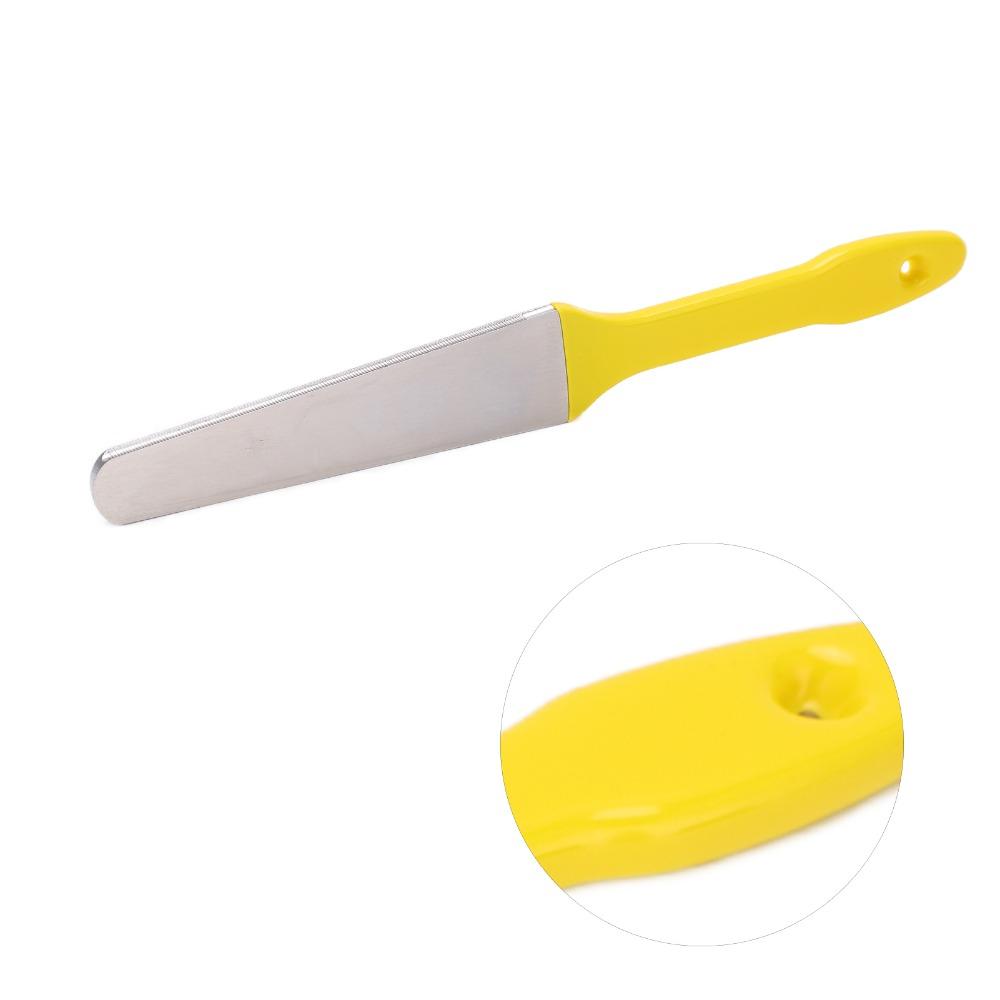Yellow Fret Crowning File Metal Fret Dressing File  Musical Instrument Maintenance