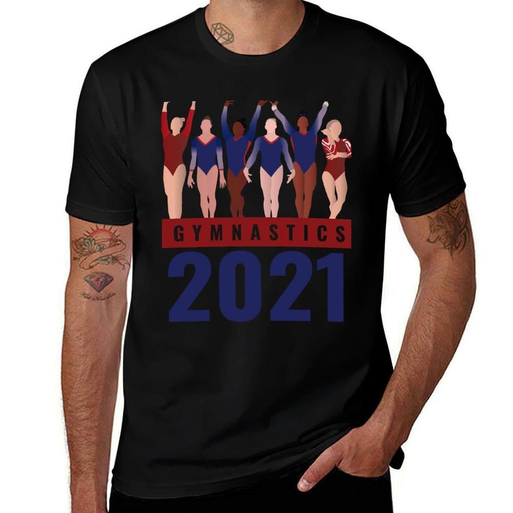2021 Gymnastics Tshirt Sport Basic Moisture Wicking Tee