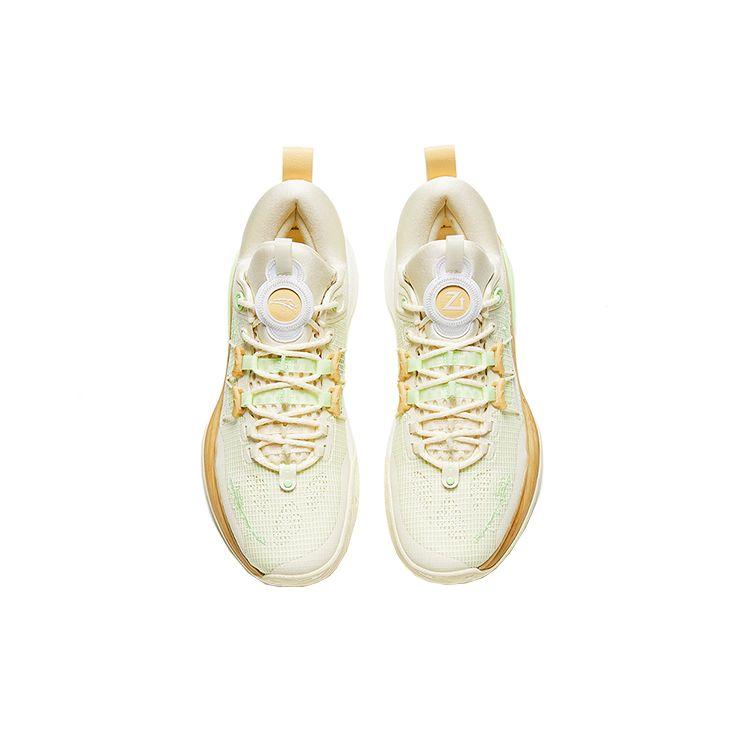 Anta Zup1 Амортизирующие нескользящие прочные низкие баскетбольные кроссовки мужские кроссовки зеленые коричневые 112321105-1