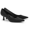Charles & Keith Простые женские туфли-шпильки с острым носком для commuters 5,7 см Черные CK1-60361352_BLACK