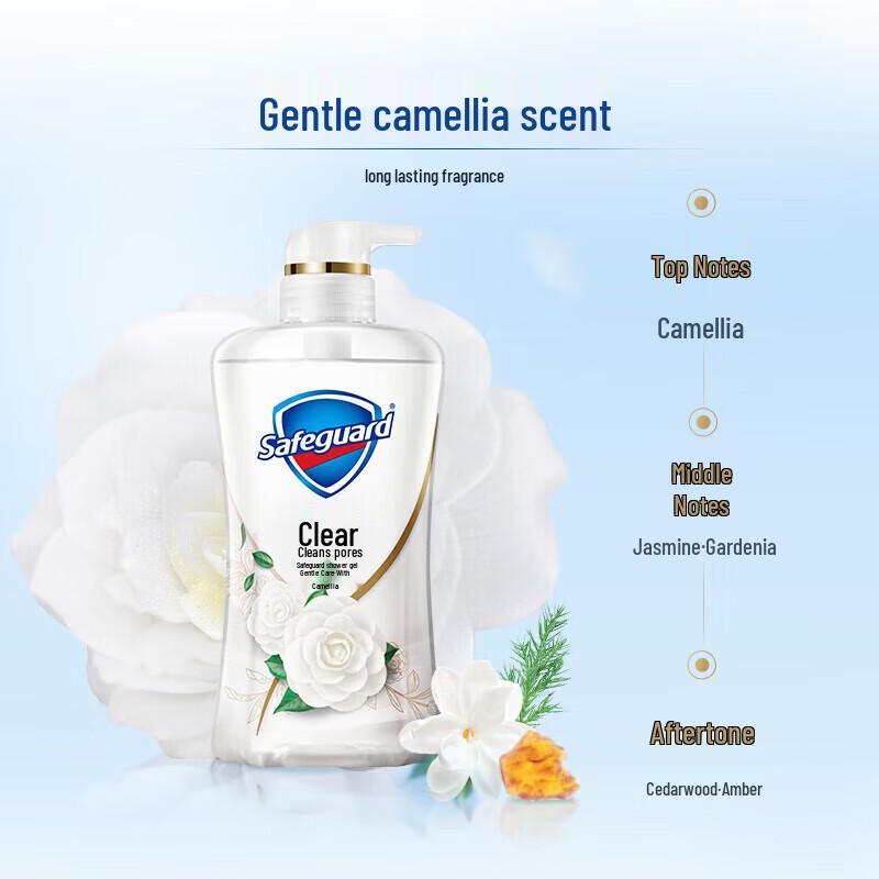 Safeguard Shower Gel Twin Pack (Red Pomegranate & Camellia)