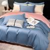 Long Staple Cotton 80 Count Pure Cotton Solid Color Single Duvet Cover Three Piece Set Four Piece Set Solid Color Duvet Cover