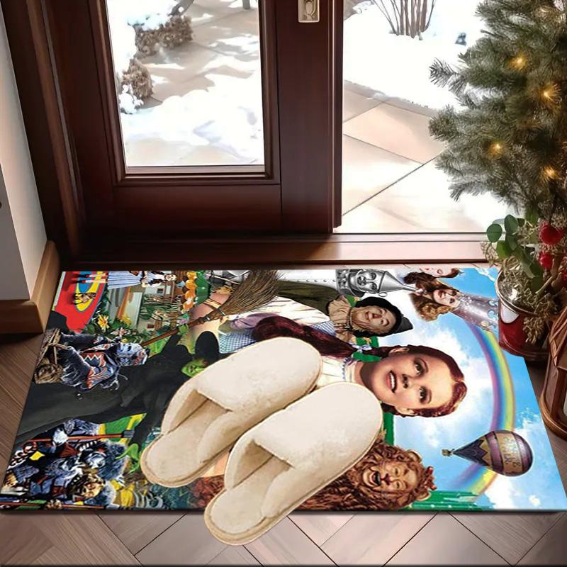 Wonderful Wizard Adventure Carpet, Chair Rug,Rug for Office Bedroom living rooms, Doormat decor Fan Gift Christmas Gift