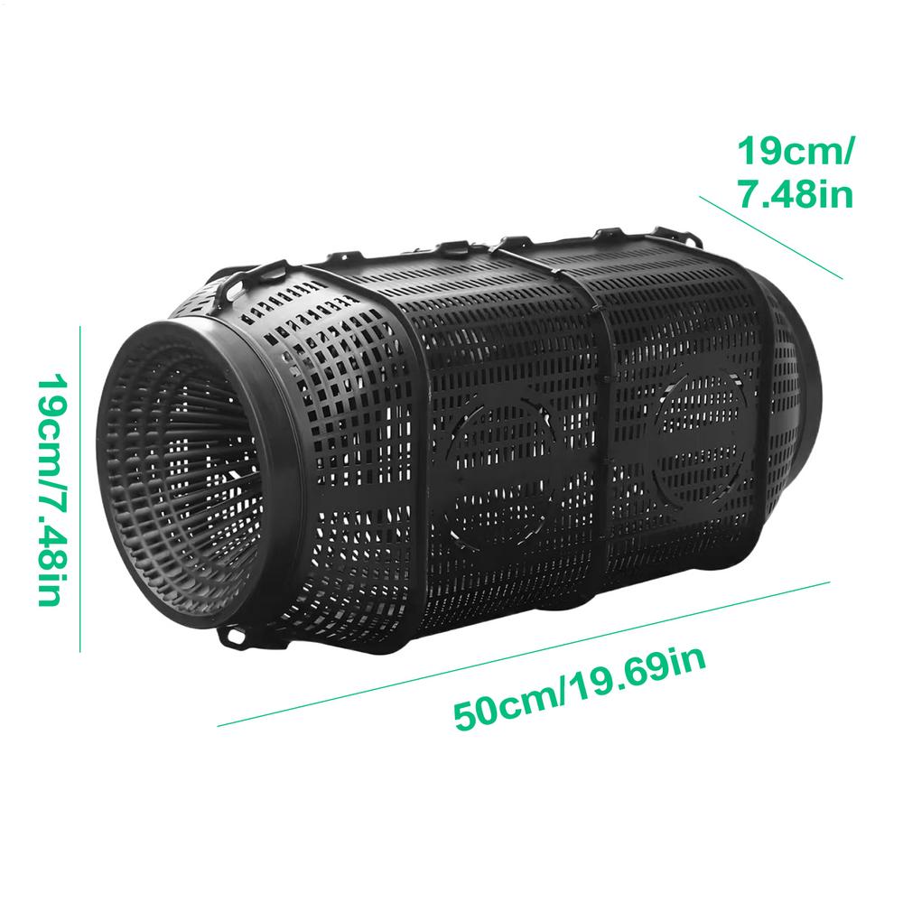 Portable Fishing Bait Trap Eel Loach Trap Fishing Pot Lightweight Fish Net Cage Bait Trap Crab Cage For Shrimp Crayfish Lobster