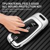 Zinc Alloy Car Remote Key Cover Case Holder AMG Logo For Mercedes Benz AMG A C E S G Class GLC CLE CLA W177 W205 W213 W222 X167 RW7