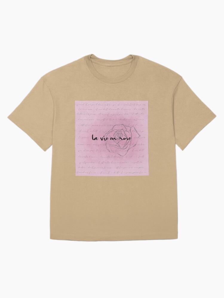 édith Piaf La vie en rose (French) Oversized T-Shirt