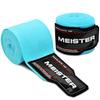 Бинты Meister Stretch Cotton Boxing Kickboxing Junior 275CM Бирюзовый 1 пара