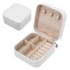 Korean version of simple jewelry box, ring, earrings, trinkets, storage box, travel portable small square box, spot.