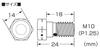 Соединительный болт KITACO (черный) M10 x 18 x P1.25 Общий