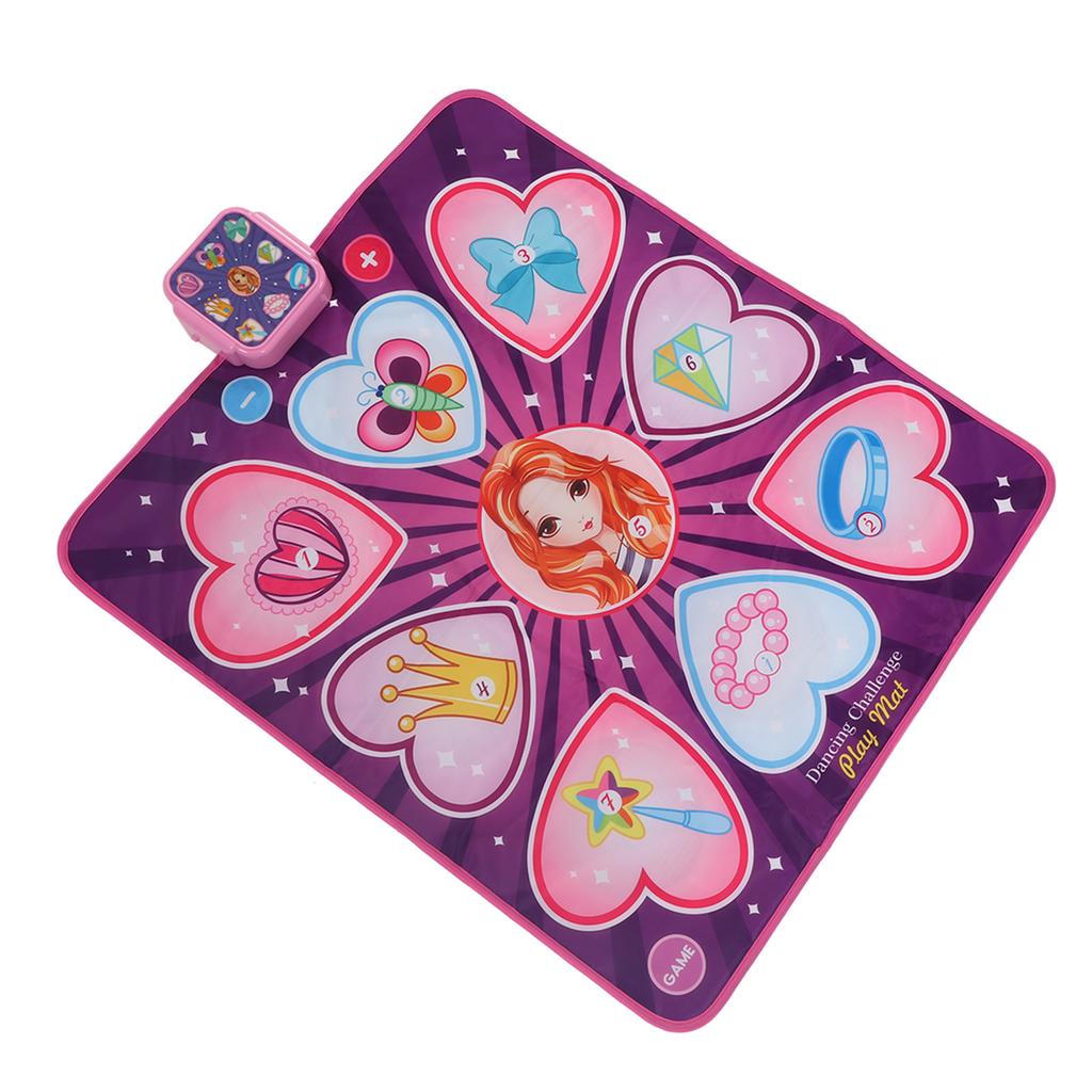 Electronic Dancing Pad Improve Coordination Folding Storage Music Dance Mat for Kids