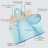 Breathable Shower Tote Bag Large Capacity Swimsuit Storage Bag Wash Bag Mesh Swimming  Bag  Women