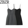 Za Foreign Trade New Women Clothes ZR Western Style Versitile Fashion Sexy Sling Short Dress 9233230