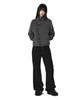OPENYARD(OY) Wrap Short Coat - Gray
