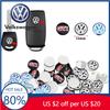 Для VW Volkswagen Jetta MK5 Golf 10 шт. 14 мм Значок автомобиля Наклейки на ключ Значок Аксессуары Для Volkswagen VW Touran Beetle Golf Passa