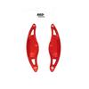 For KIA Soul & Stinger LHD RHD Car Steering Wheel Shift Paddle Extension Trim Aluminum Alloy Carbon Fiber Interior Accessories