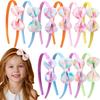 Банты Повязки на голову для маленьких девочек Блестящие повязки на голову с блестками для детей Сверкающие аксессуары для малышей