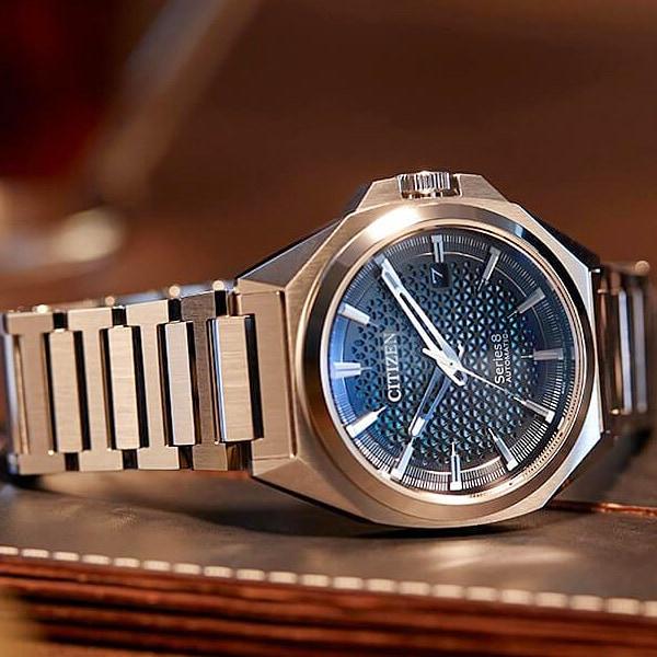 Citizen Men's NA1010-84X ( Watch Series 8 Mechanical 830 Mechanical) Round Watch Silver Stainless